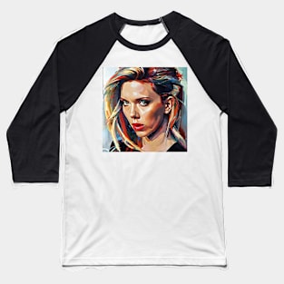 colorful image of Scarlett Baseball T-Shirt